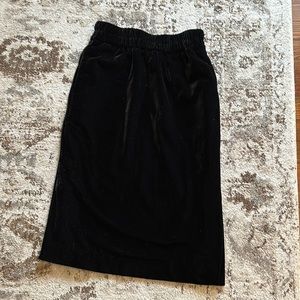 J.Crew Pull on Velvet Skirt BNWT
